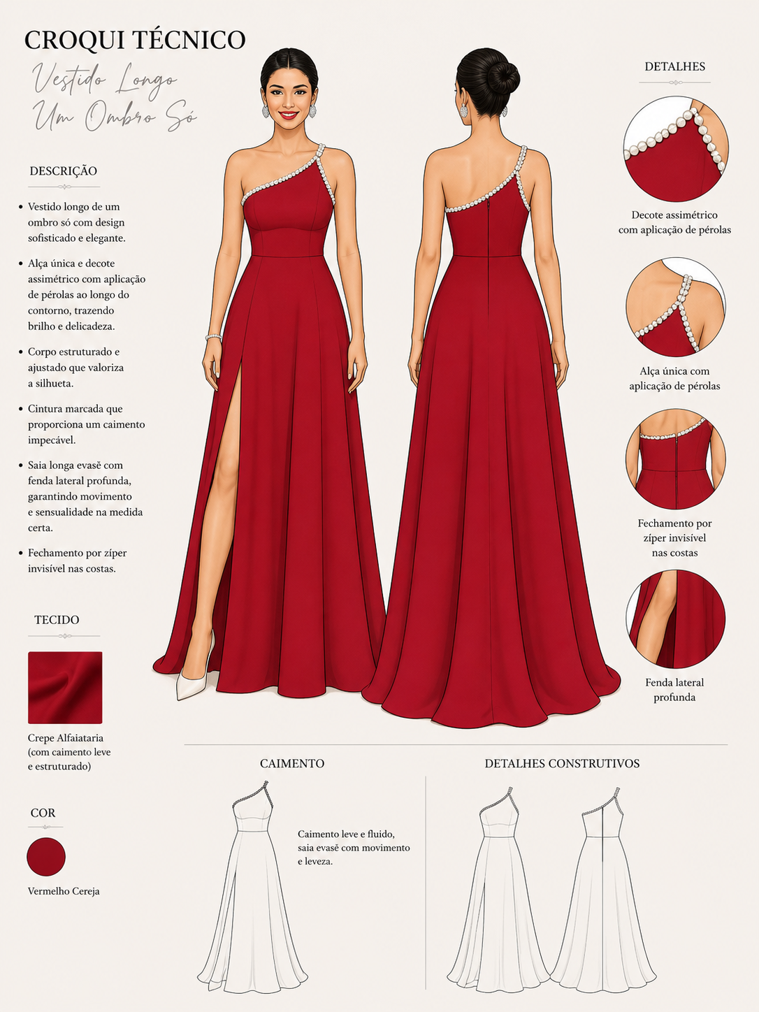 Vestido Rose