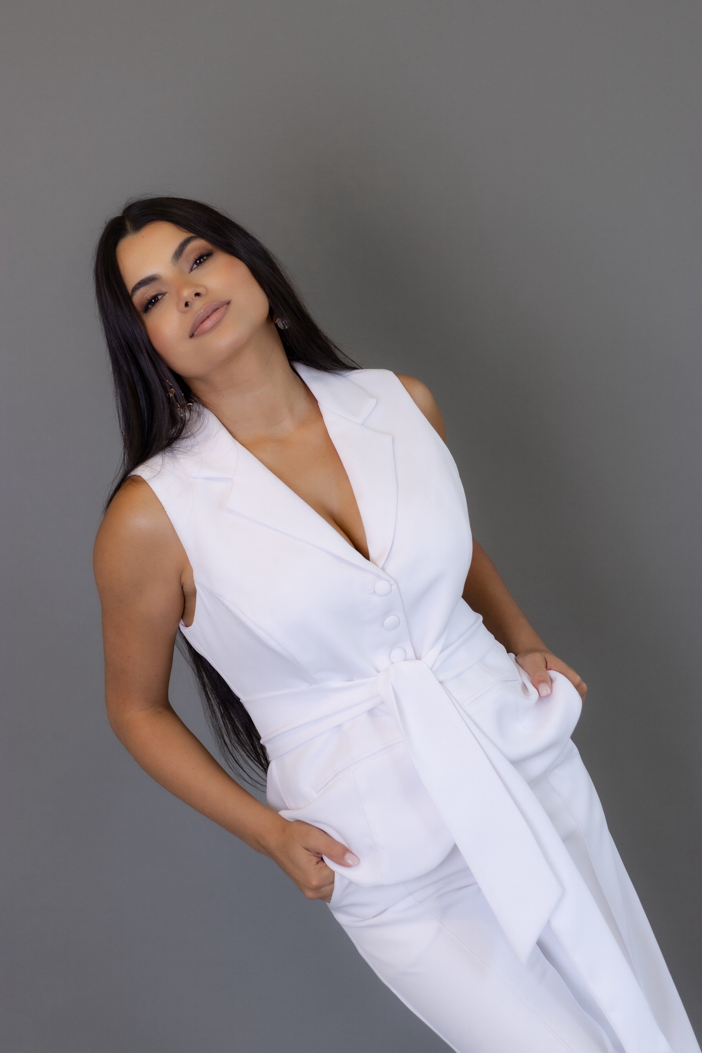 Fato Annie — alfaiataria leve com caimento impecável