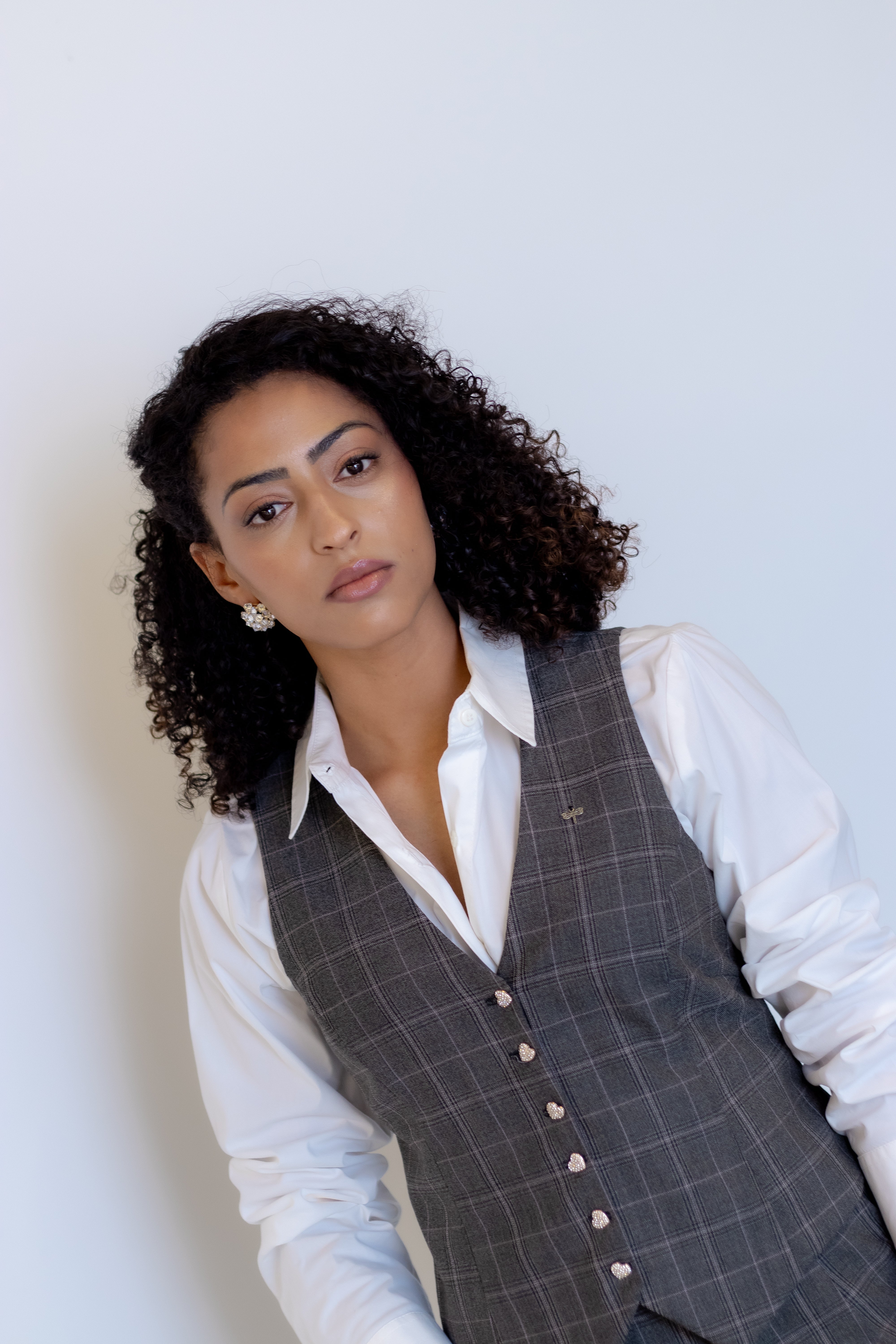 Conjunto Girl Boss – Colete e Calça Feminina em Alfaiataria