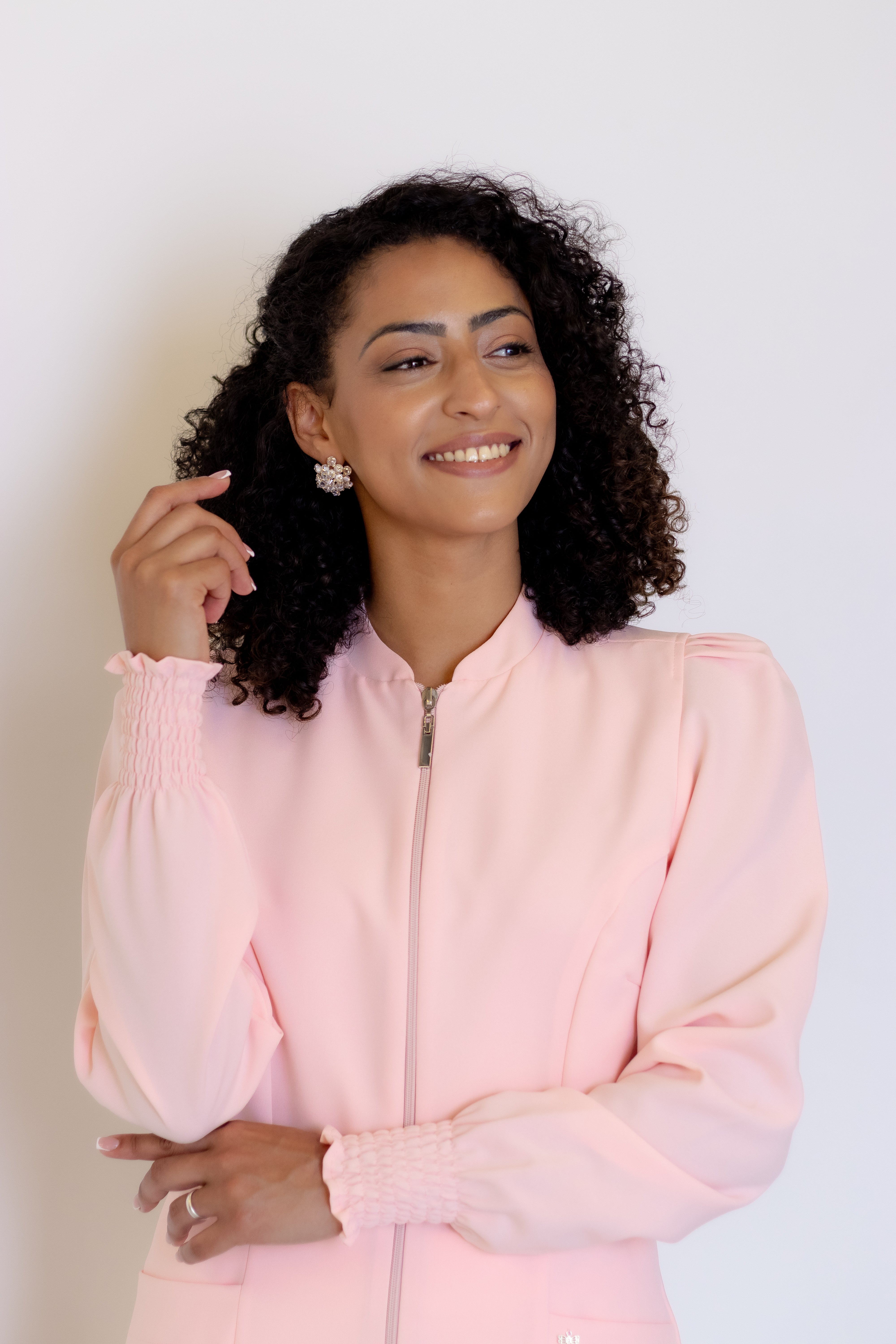 Jaleca Amora rosa-claro