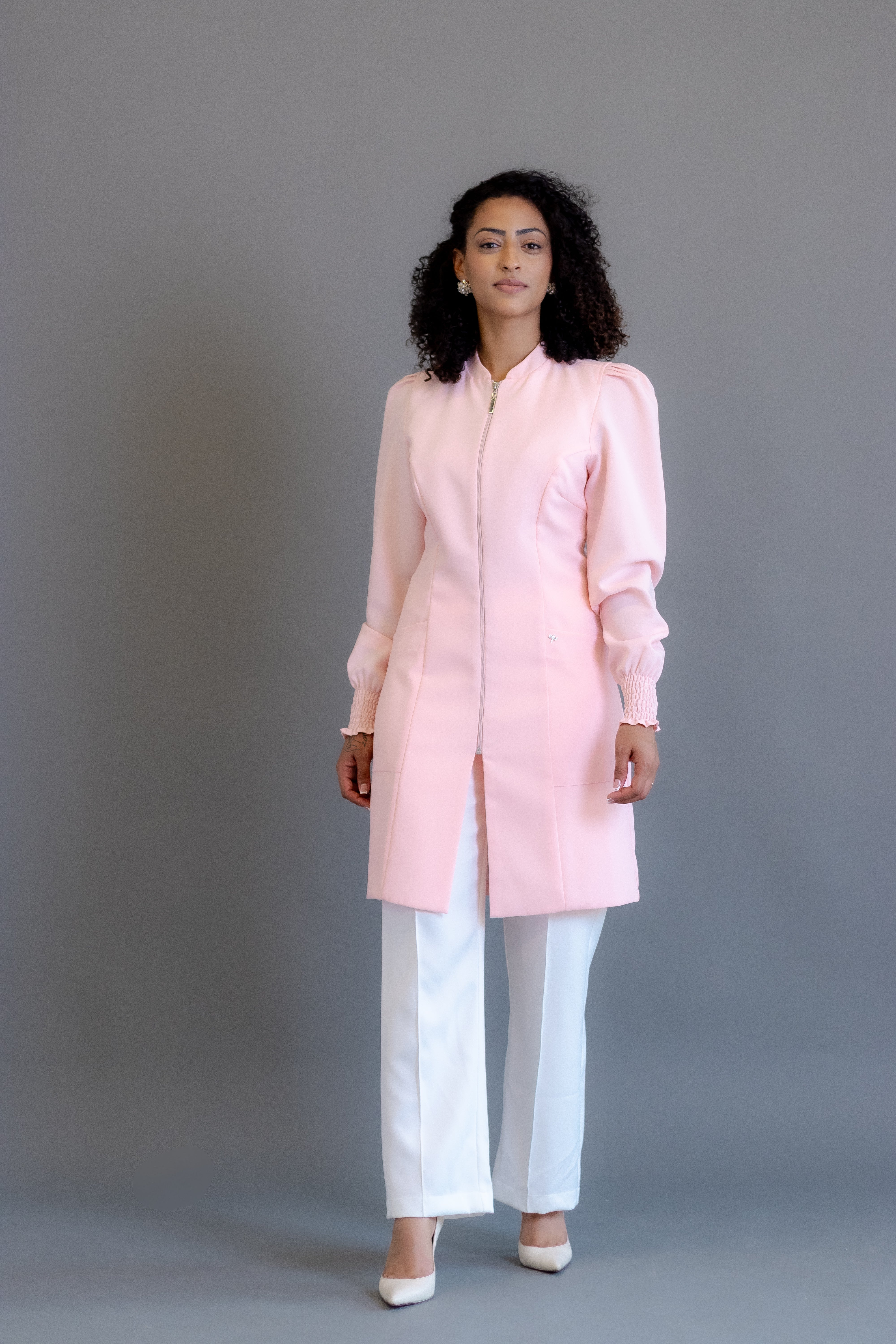 Jaleca Amora rosa-claro