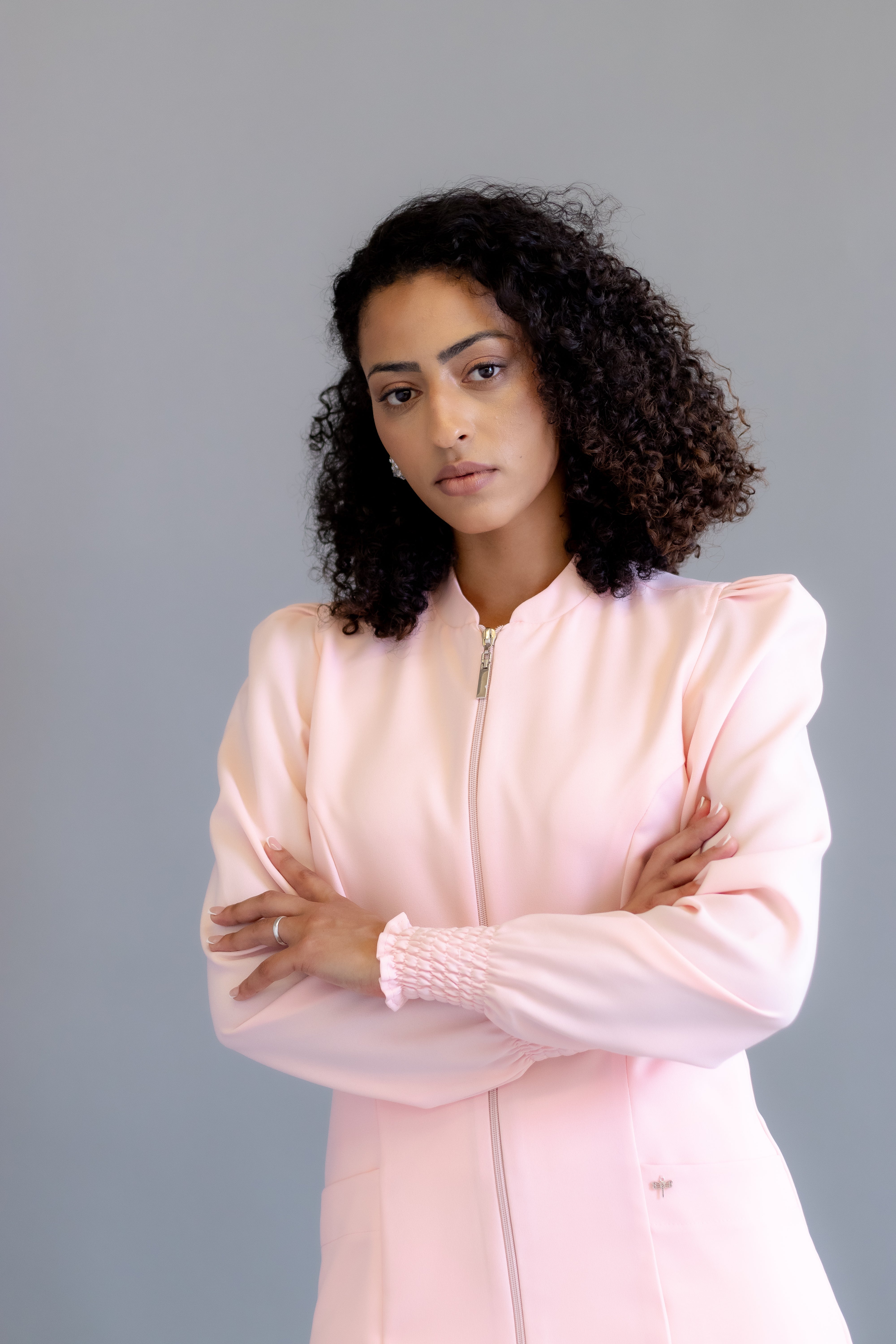 Jaleca Amora rosa-claro