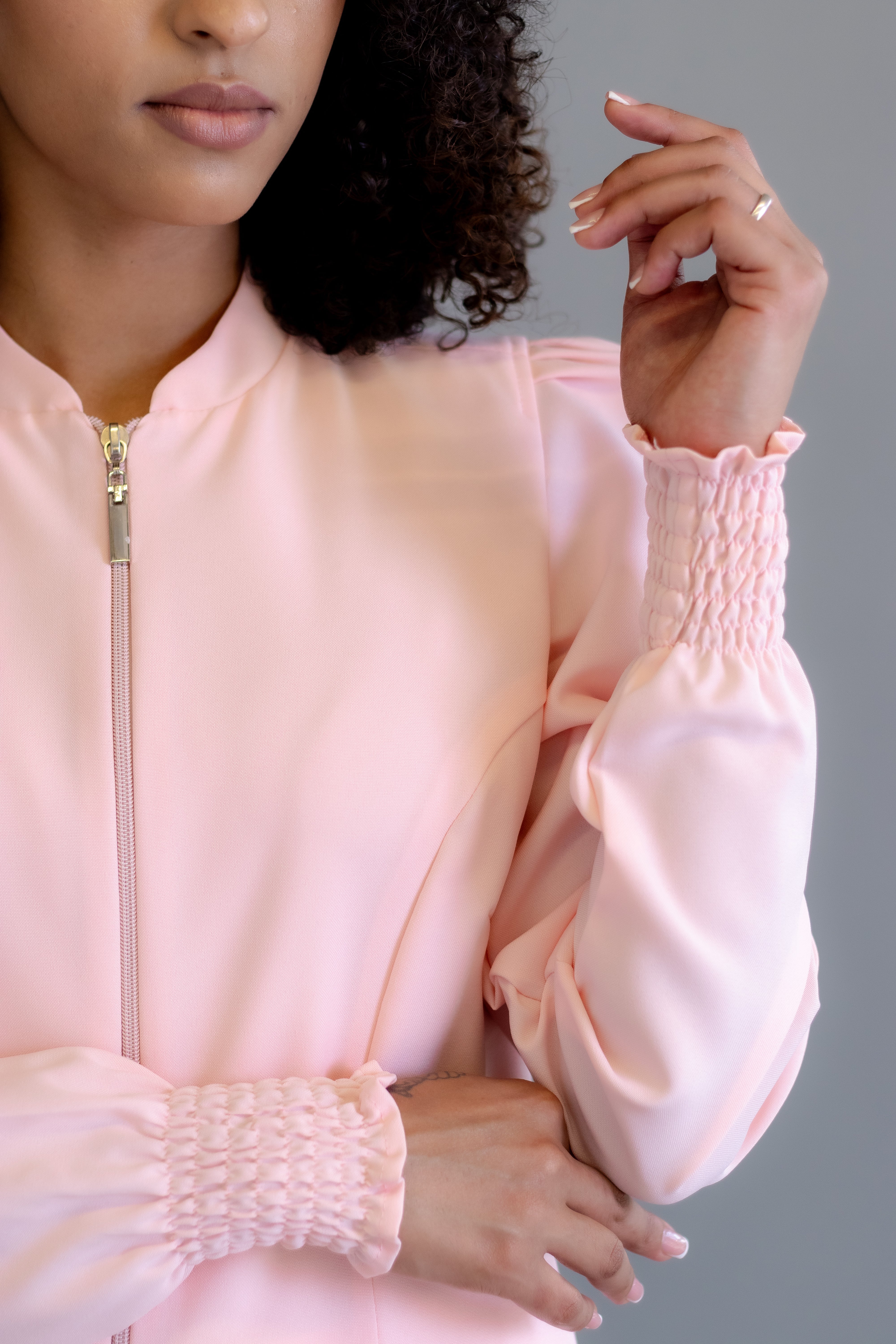 Jaleca Amora rosa-claro