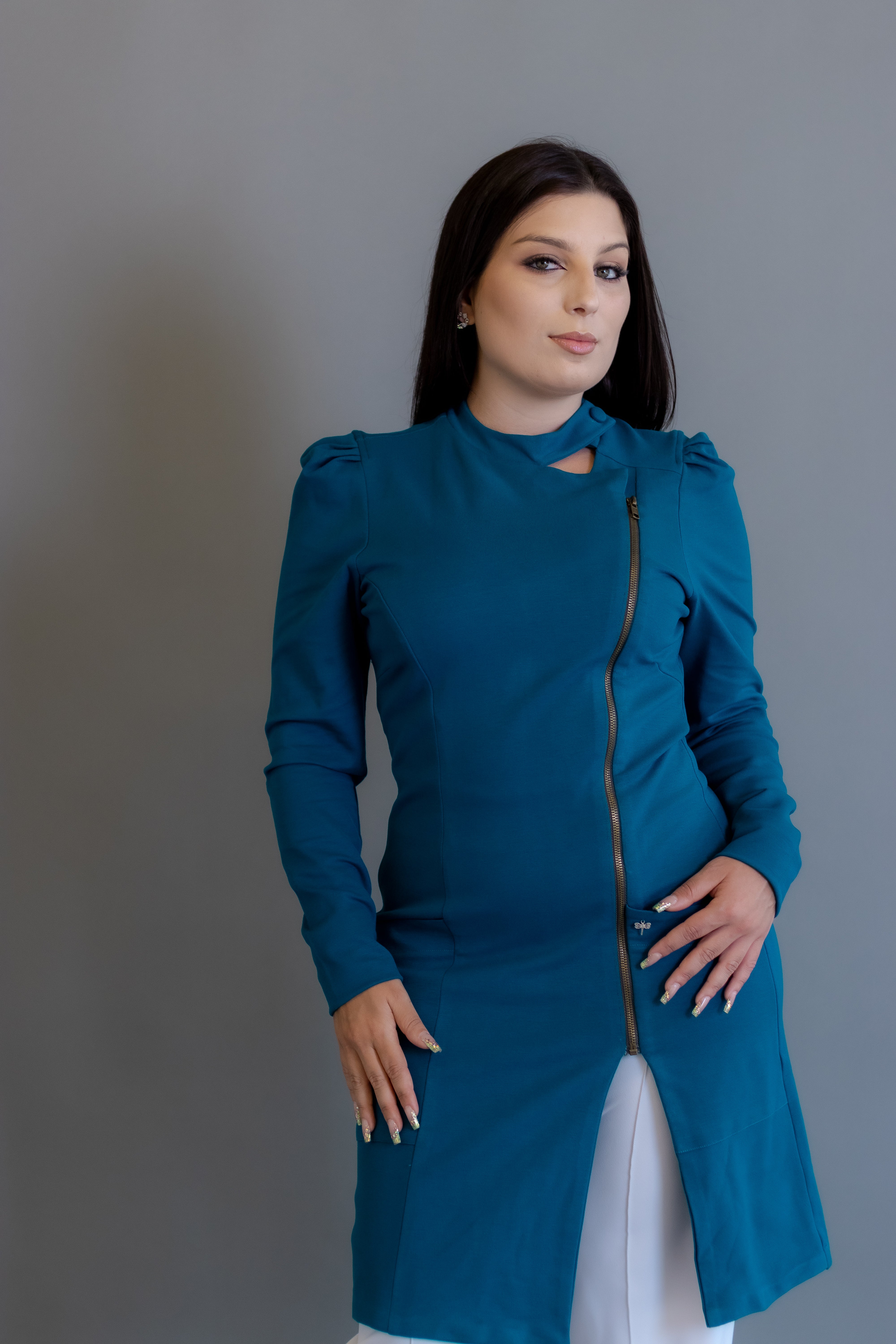 Jaleca Wien azul