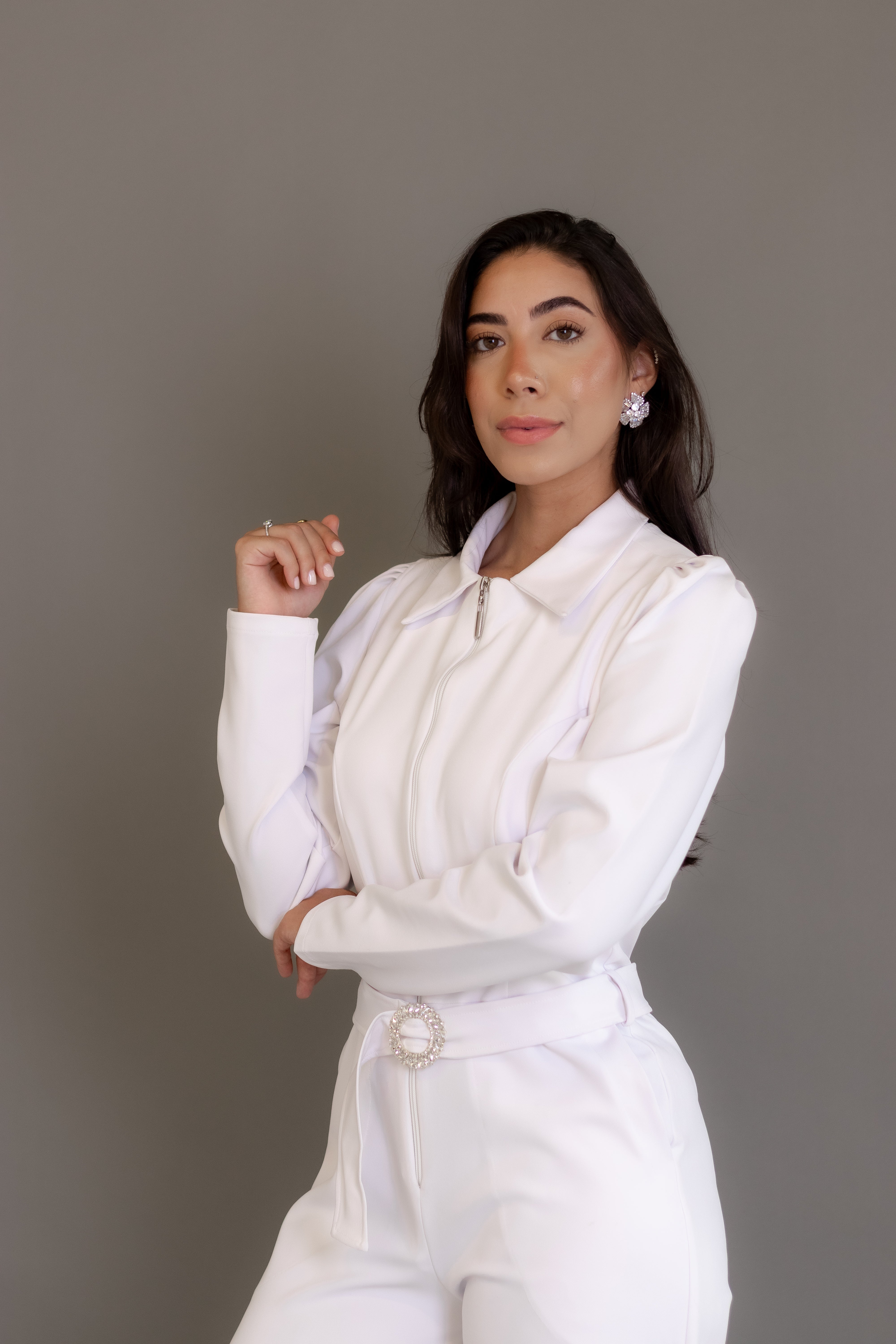 Macacão Laguna – Macacão Feminino de Alfaiataria com Cinto