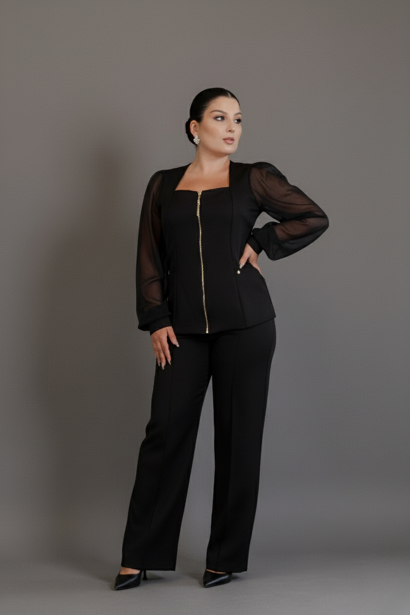 Scrub Angelina – Uniforme Profissional Feminino Sofisticado