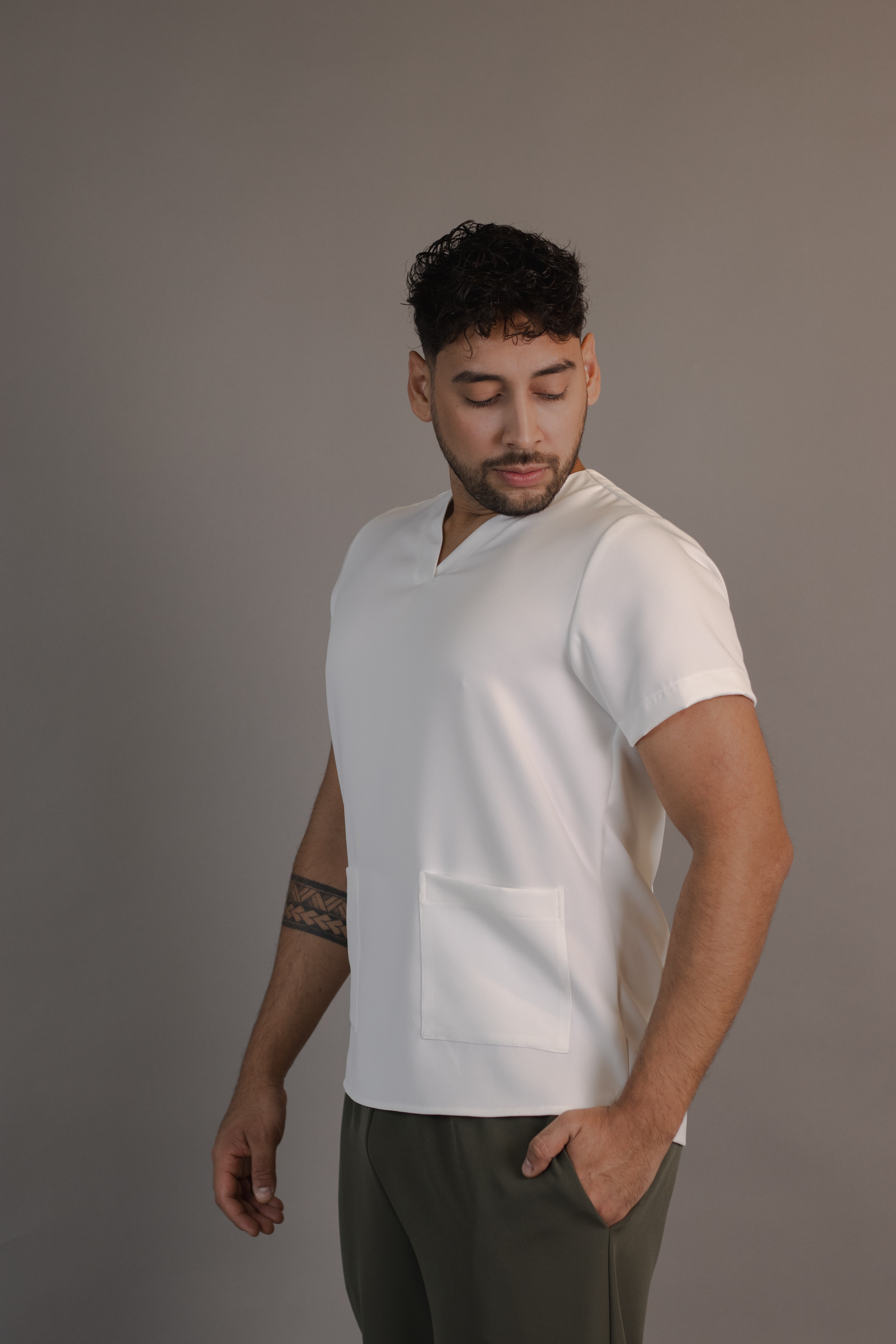 Scrub Lucas Masculino — conjunto profissional.