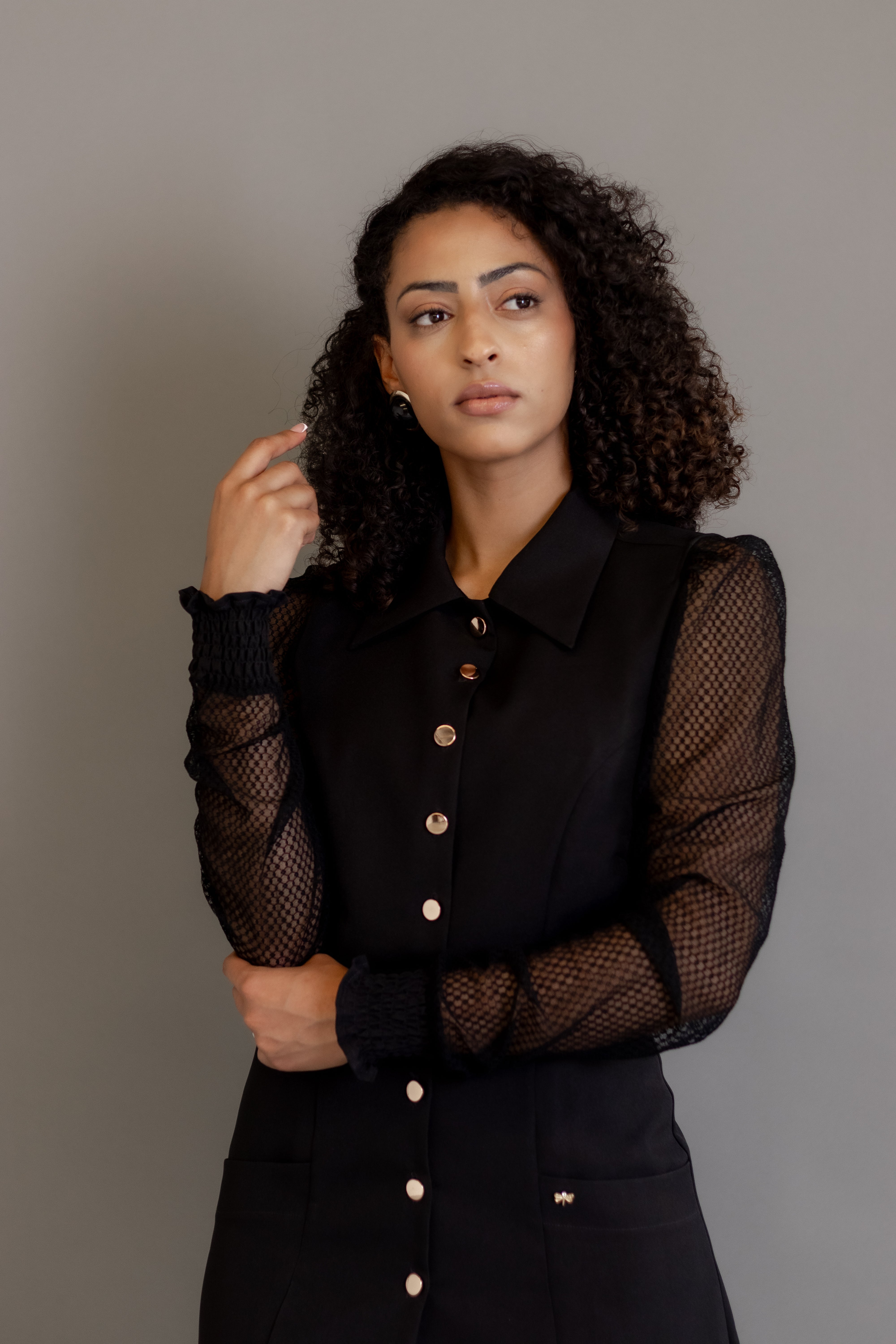 Jaleca Princess preta