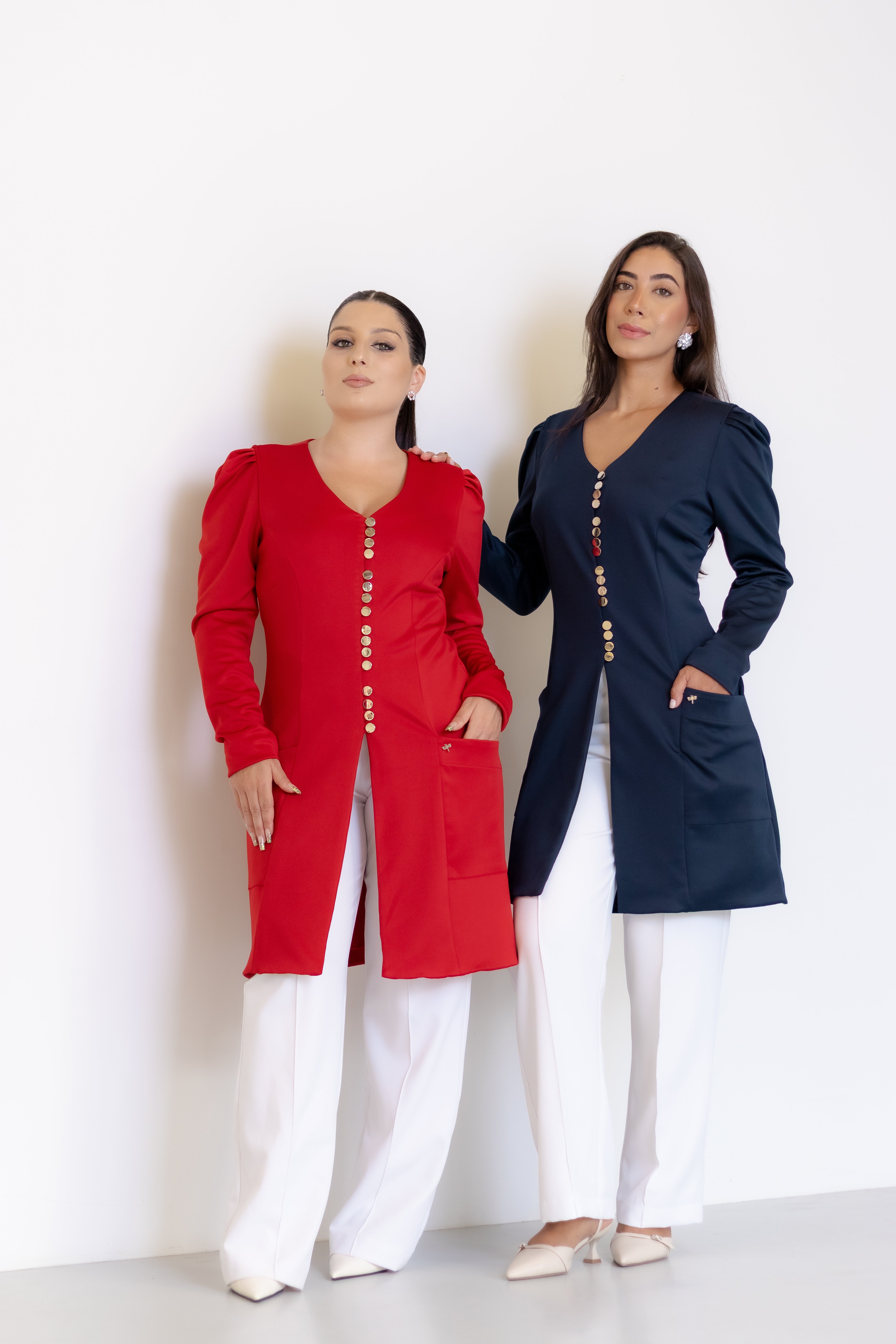 Jaleca Wien 2 – elegância funcional para jornadas intensas