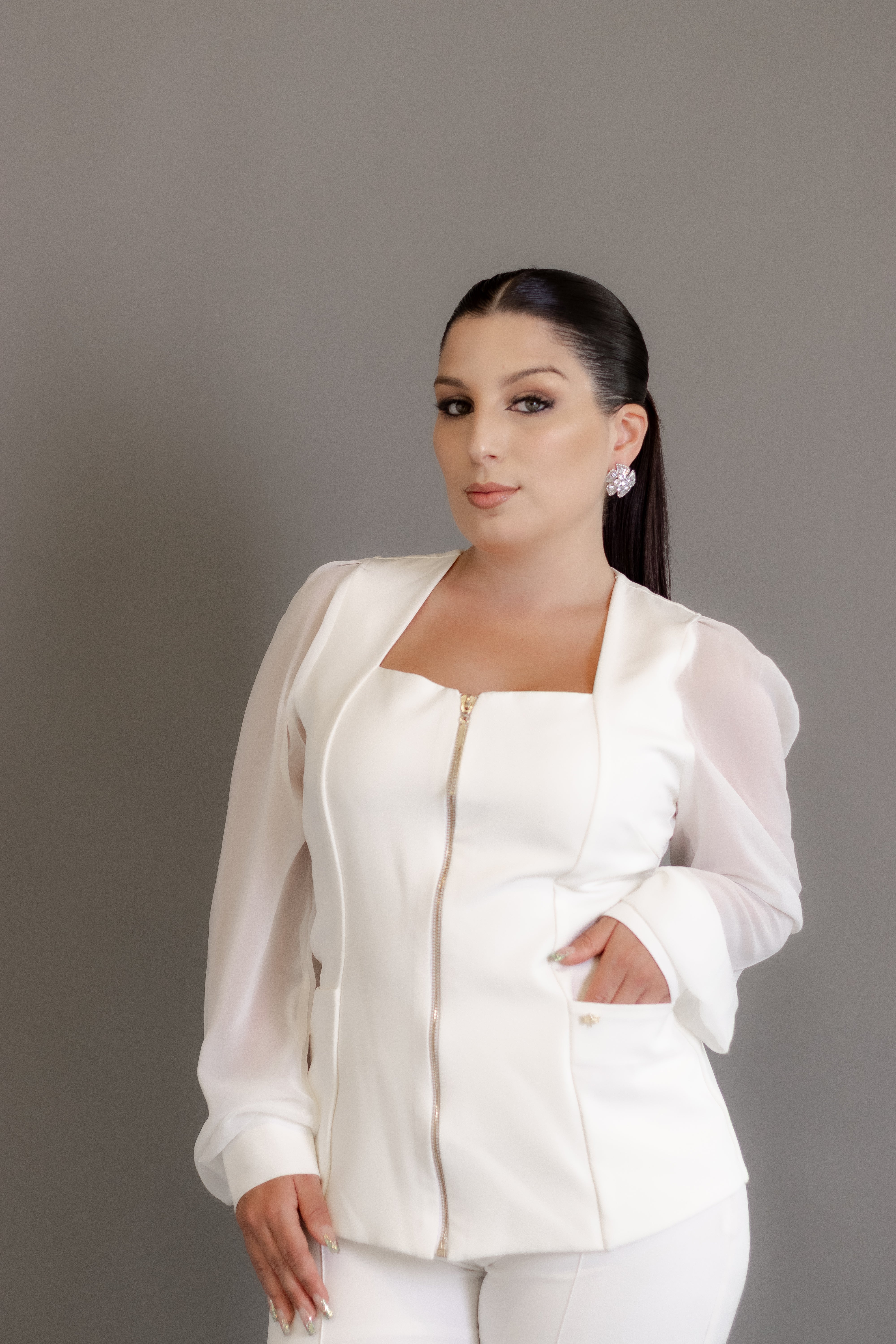 Scrub Angelina – Uniforme Profissional Feminino Sofisticado